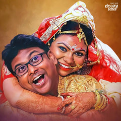 Digital Painting With Frame