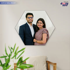 Acrylic Hexagon Photo Print