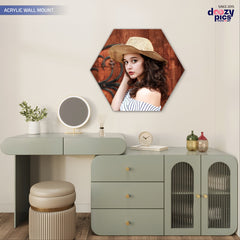 Acrylic Hexagon Photo Print