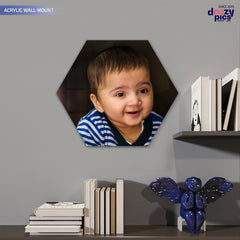 Acrylic Hexagon Photo Print
