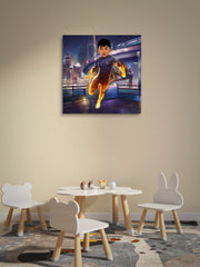 Avengers Fireman as a Kid Caricature Art