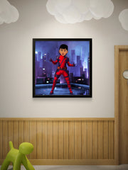 Avengers Deadpool as a Kid Caricature Art