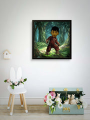 Avengers Starlord as a Kid Caricature Art