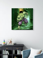 Avengers Hulk as a Kid Caricature Art