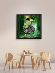 Avengers Hulk as a Kid Caricature Art