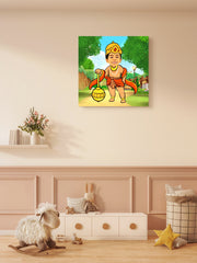 Hanuman as a Kid Caricature Art