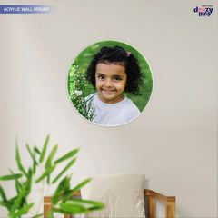 Acrylic Circle Photo Print