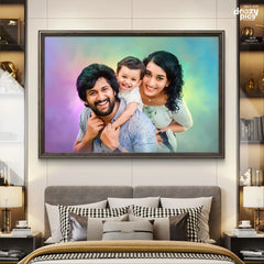 Digital Painting With Frame