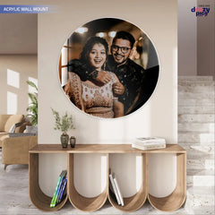 Acrylic Circle Photo Print