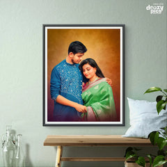 Oil Painting With Frame
