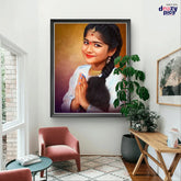 Oil Painting With Frame