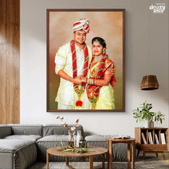 Digital Painting With Frame