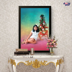 Digital Painting With Frame