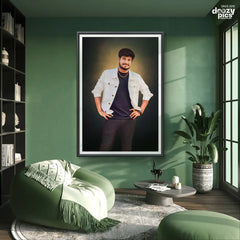 Digital Painting With Frame