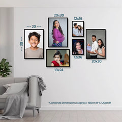 Gallery of Moments – 6 Multi-Frame Wall Set