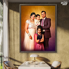 Digital Painting With Frame