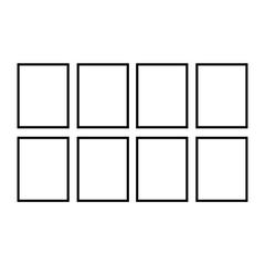 GalleryGrid – 8-Piece Designer Frame Collection