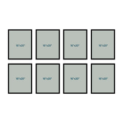 GalleryGrid – 8-Piece Designer Frame Collection