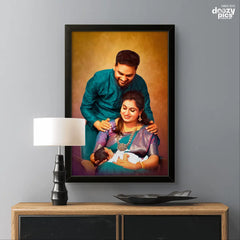 Oil Painting With Frame