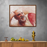 Amazon - Seller - Neem Karoli Baba - Framed Canvas