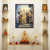 Amazon - Seller - Seetharama Lakshmana Hanuman - Framed Canvas