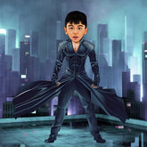 Krish as a Kid Caricature Art