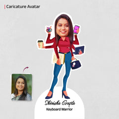 Caricature Acrylic Photo Stand