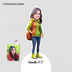 Caricature Acrylic Photo Stand