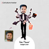Caricature Acrylic Photo Stand