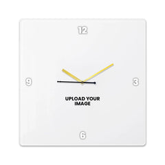 Personalized Acrylic Wall Clock with Square Shape
