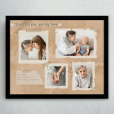 Family Layout Grandma You Are My Love Photo Collage