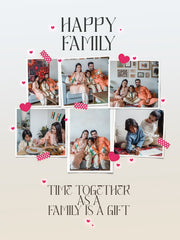 Family Layout Happy Republic Day Photo Collage