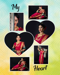 Family Layout My Love Photo BG Collage