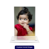 Personalized Portrait Crystal Photo Frame
