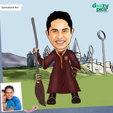 Harry Potter Single Caricature Art