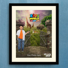 Kids World Print Poster