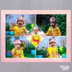 Multi Photo Personalized Collage Frame