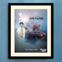 My Friend Sherkhan Print Poster