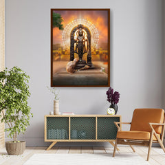 Shree Ram Lala Framed Photo