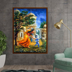 Krishna In Vrindavan