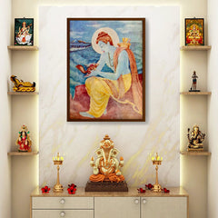 Sree Ram With Little Squirrel