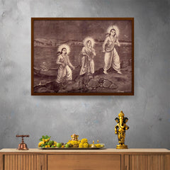 Rama With Sita And Laxman