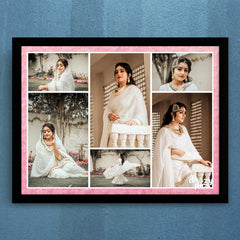Personalized Six Photos Collage Poster 2