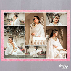 Personalized Six Photos Collage Poster 2