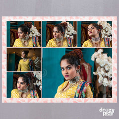 Personalized Six Photos Collage Poster