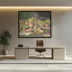 Krishna Summoning The Cows