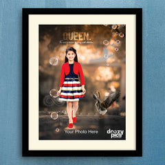 Queen Kid Print Poster