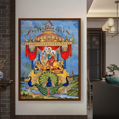 Lord Rama Pushpakaviman