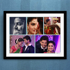 Wedding Couple Collage Frame