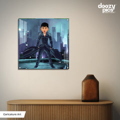 Krish as a Kid Caricature Art